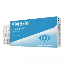 VIVIDRIN ectoína EDO colírio, 10X0,5 ml