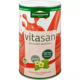SCHNEEKOPPE Pó de frutas silvestres VITAsan Pannacotta, 450 g