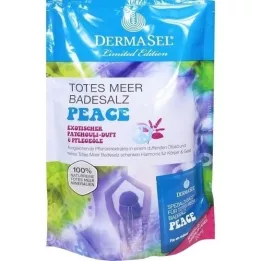 DERMASEL Sal de banho do Mar Morto+Peace edição limitada, 1 p