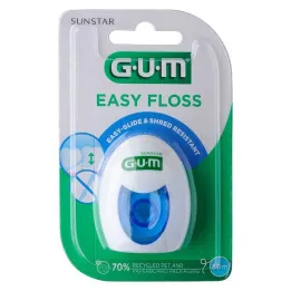 GUM Fio dental Easy Floss encerado.Fita dentária Ptfe de 30 m, 1 peça