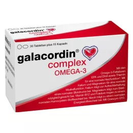GALACORDIN comprimidos complexos de ômega-3, 30 unidades
