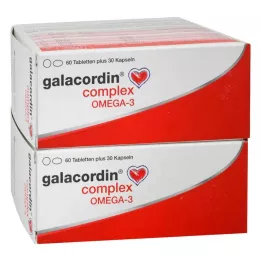 GALACORDIN comprimidos complexos de ômega-3, 120 unidades