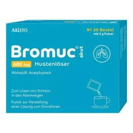 BROMUC comprimido expectorante para tosse aguda de 600 mg para administração oral, 20 unidades