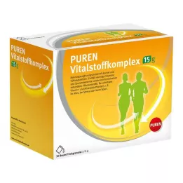 PUREN Saco de complexo de substância vital com grânulos de 15 g, 30 unidades