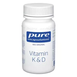 PURE ENCAPSULATIONS Vitamina K & D cápsulas, 60 unidades