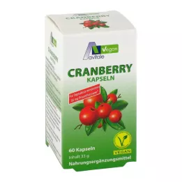 CRANBERRY VEGAN Cápsulas 400 mg, 60 unidades