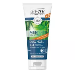 LAVERA Gel de banho masculino 3 em 1, 200 ml