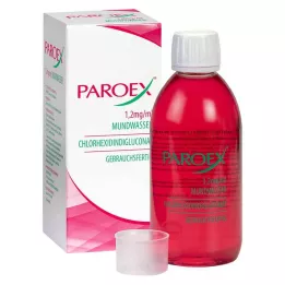 PAROEX 1,2 mg/ml enxaguatório bucal, 300 ml