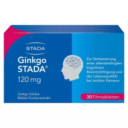 GINKGO STADA Comprimidos revestidos por película de 120 mg, 30 unidades
