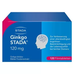 GINKGO STADA Comprimidos revestidos por película de 120 mg, 120 unidades