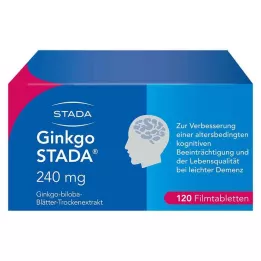 GINKGO STADA Comprimidos revestidos por película de 240 mg, 120 unidades