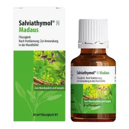 SALVIATHYMOL N Madaus gotas, 20 ml