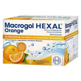 MACROGOL HEXAL Laranja Plv.z.Her.e.Lsg.z.Einn.Btl., 50 unidades