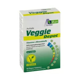 VEGGIE Comprimidos de vitaminas e minerais Depot, 60 unidades