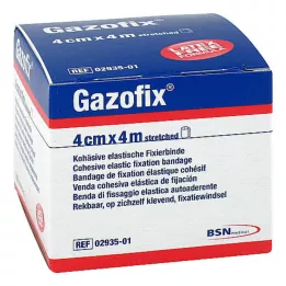 GAZOFIX Bandagem de fixação coesiva 4 cmx4 m, 1 unid