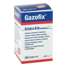 GAZOFIX Ligadura de fixação coesiva 8 cmx4 m, 1 peça
