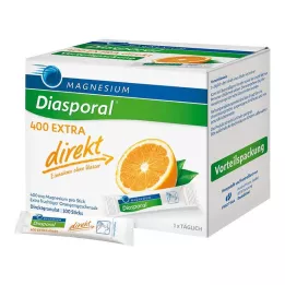 MAGNESIUM DIASPORAL 400 Grânulos diretos extras, 100 unidades