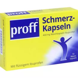 PROFF Cápsulas para dor 400 mg, 10 unidades