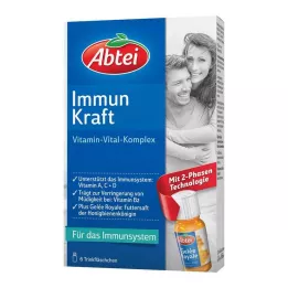 ABTEI Ampolas de complexo vital vitamínico de força imunológica, 6 unidades