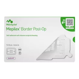 MEPILEX Poste de Fronteira-OP Bandagem adesiva 9x10 cm, 10 pcs