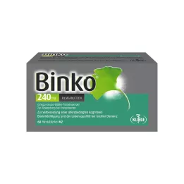 BINKO Comprimidos revestidos por película de 240 mg, 60 unidades