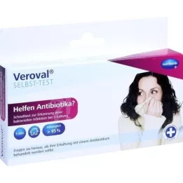 VEROVAL Os antibióticos ajudam no autoteste, 1 pc