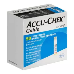 ACCU-CHEK Tiras de teste guia, 1X50 pcs