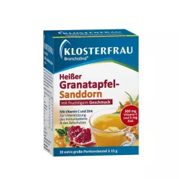 KLOSTERFRAU Chá de romã quente Broncholind, 10X15 g