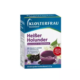 KLOSTERFRAU Broncholind granulado de sabugueiro picante, 10X15 g