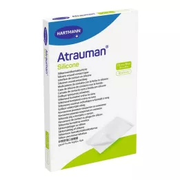 ATRAUMAN Compressas estéreis de silicone 7,5x10 cm, 10 unidades
