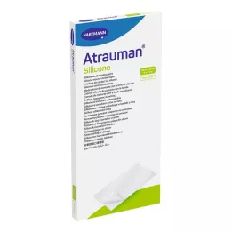 ATRAUMAN Compressas estéreis de silicone 10x20 cm, 10 unidades