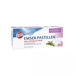 EMSER Pastilhas com sálvia sem açúcar, 30 unidades