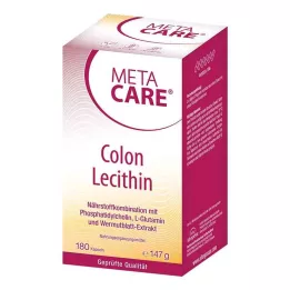 META-CARE Cápsulas de Lecitina de Cólon, 180 unidades