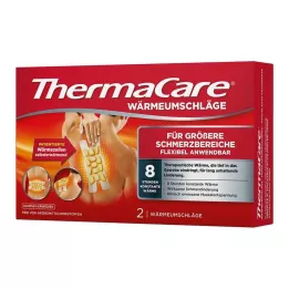 THERMACARE para áreas de dor maiores, 2 peças