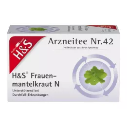 H&S Ladys Mantle Herb N Sacos de filtro, 20X1,0 g
