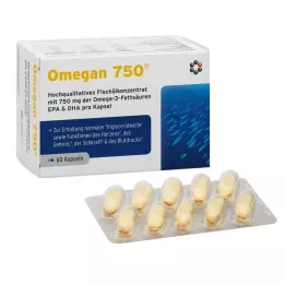 OMEGAN 750 cápsulas moles, 60 unidades