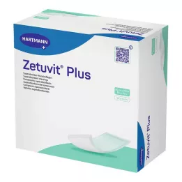ZETUVIT Plus compressa de sucção extra forte estéril 20x40 cm, 10 unid
