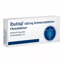 IBUTOP Comprimidos revestidos por película de analgésicos de 400 mg, 10 unidades