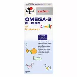 DOPPELHERZ Sistema familiar líquido ômega-3, 250 ml