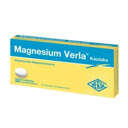 MAGNESIUM VERLA Comprimidos mastigáveis, 30 unidades