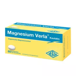 MAGNESIUM VERLA Comprimidos mastigáveis, 60 peças