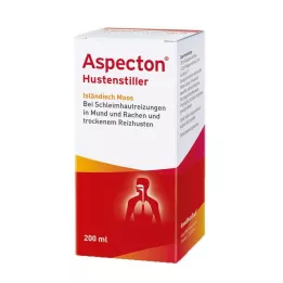 ASPECTON Supressor de tosse Suco de musgo islandês, 200 ml