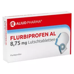 FLURBIPROFEN AL Pastilhas de 8,75 mg, 24 unidades