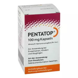 PENTATOP Cápsulas de 100 mg, cápsulas duras, 50 unidades