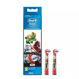 ORAL-Cabeças de escova B Stages Power Star Wars, 2 peças, 1 peça