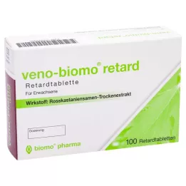 VENO-BIOMO comprimidos retardados de liberação prolongada, 100 unidades
