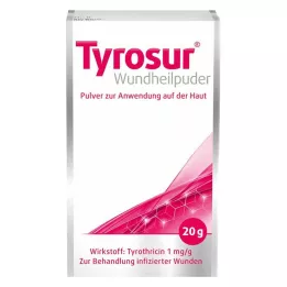 TYROSUR Pó cicatrizante, 20 g