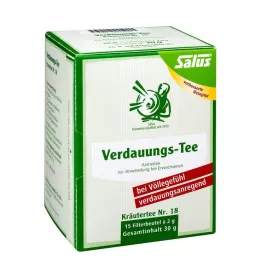 VERDAUUNGS-TEE Chá de ervas nº 18 Salus Sacos de filtro, 15 unidades