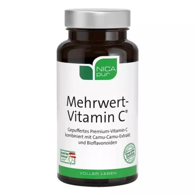 NICAPUR Cápsulas de vitamina C com valor agregado 60 unidades Cápsulas, 60 unidades NICAPUR Cápsulas de vitamina C com valor agregado 60 unidades Cápsulas, 60 unidades