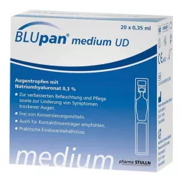 BLUPAN médio UD colírio, 20X0,35 ml